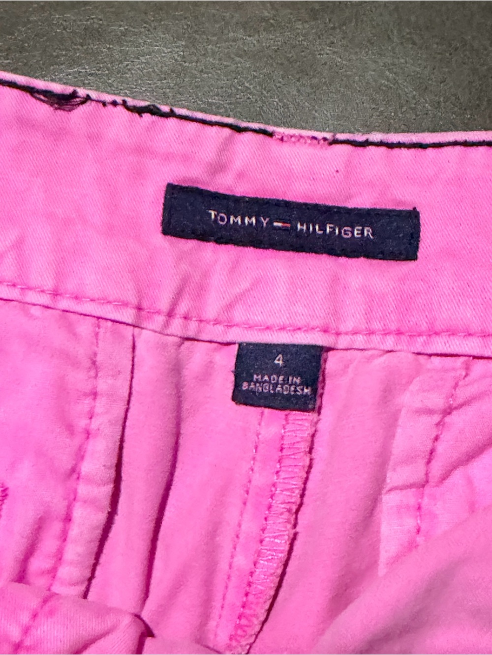 Tommy Hilfiger Pink Women's Bermuda Shorts - Picture 3 of 3